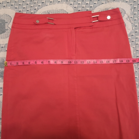 Bianca Nygard coral colored mini skirt - Picture 13 of 14